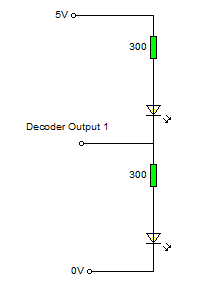 two leds