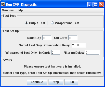 Run Diagnostics