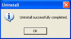 installer uninstall old version complete