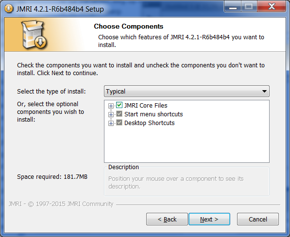 installer component choice